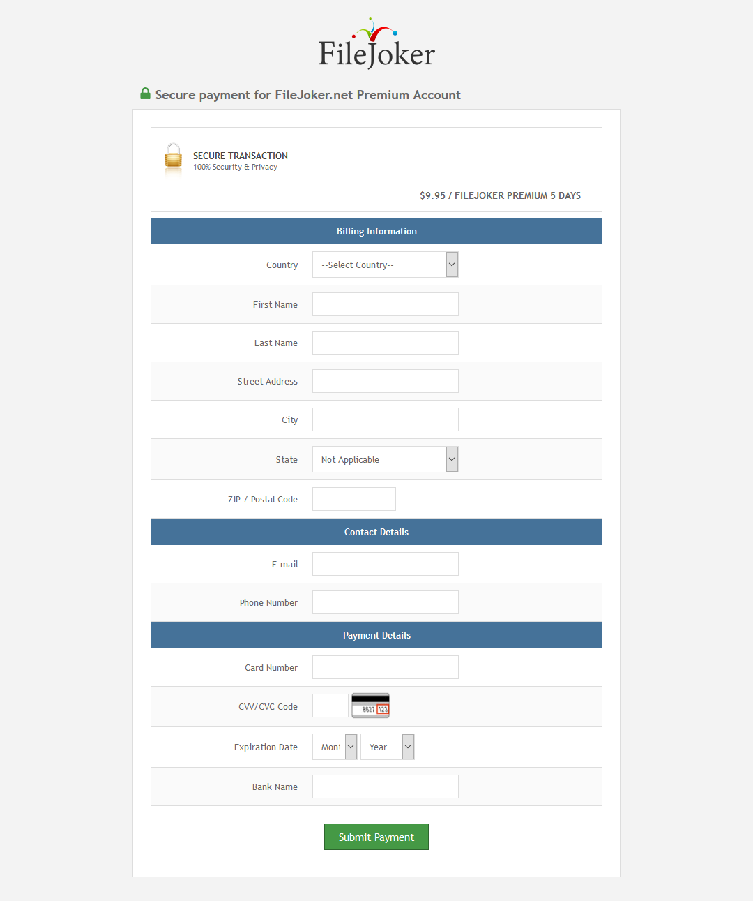 Filejoker Net 海外アップローダ紹介 Uploaders